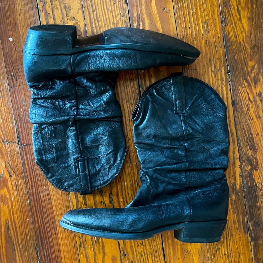 Vintage Men’s Leather Dingo Boots 👢